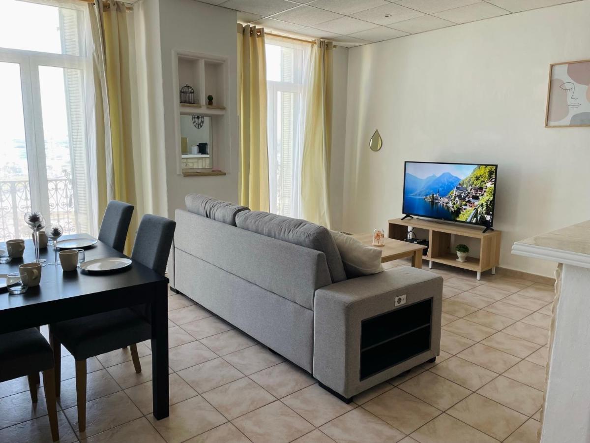 Cannes : Agreable Et Lumineux Appartement Vue Mer Exteriör bild