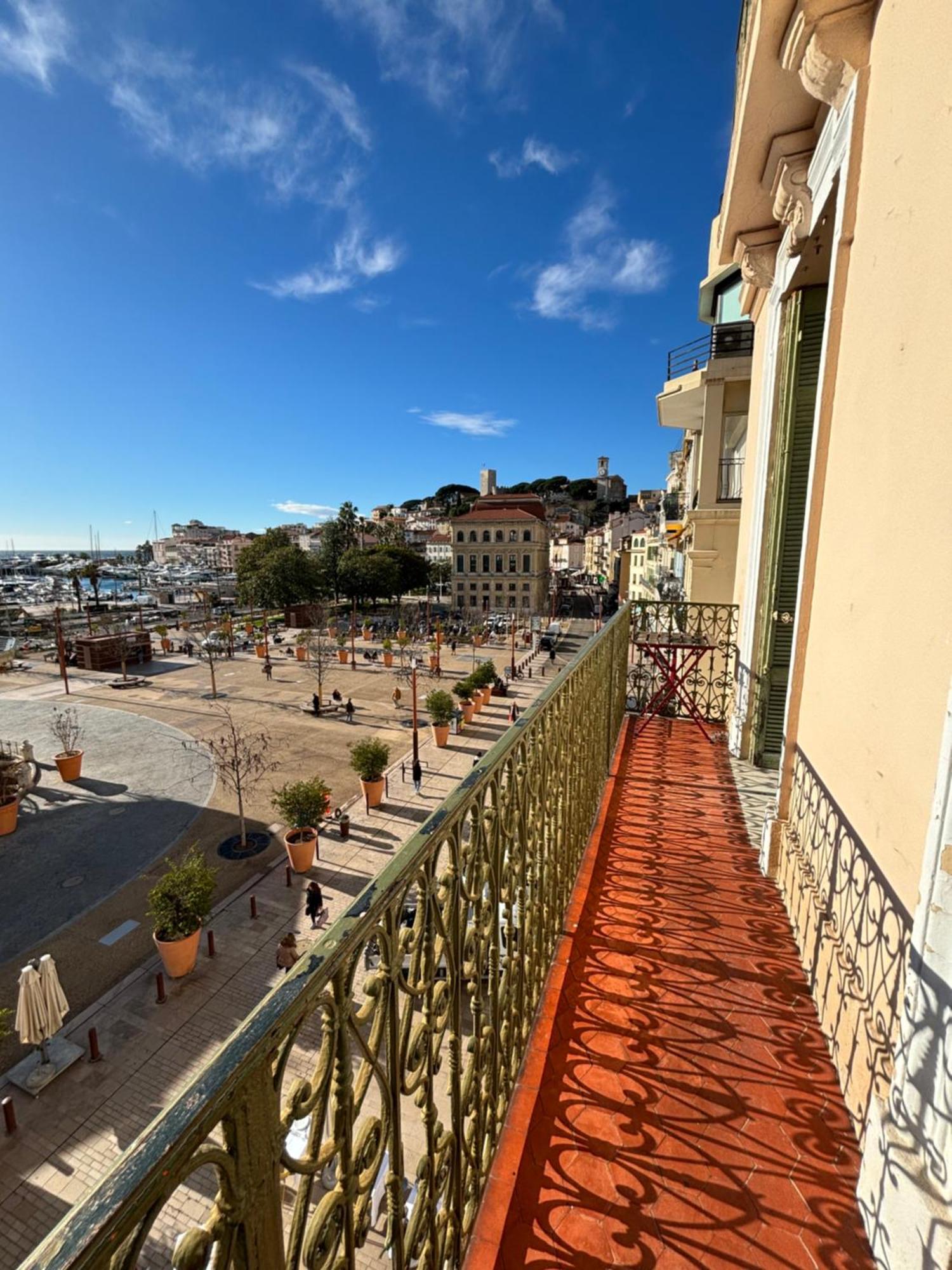 Cannes : Agreable Et Lumineux Appartement Vue Mer Exteriör bild